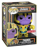 Funko Pop Marvel Blacklight Thanos Target Exclusive 909 Vinyl Figure