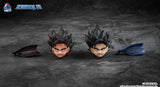 Demoniacal Fit Custom Headsculpt set for Scarlet Martial Artist & SHF Goku Action Figure