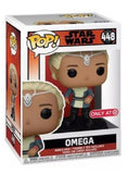 **Damaged Box**Funko Pop Star Wars The Bad Batch Omega Target Exclusive 448 Vinyl Figure