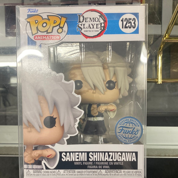Funko Pop! Vinyl: Demon Slayer: Kimetsu no Yaiba - Sanemi Shinazugawa - Funko (Exclusive) #1253 for sale online Funko Pop! Vinyl: Demon Slayer: Kimetsu no Yaiba - Sanemi Shinazugawa - Funko (Exclusive) #1253 for sale online