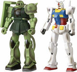 Bandai Gundam Infinity Series MS-06F Zaku & RX-78 Gundam Action Figure