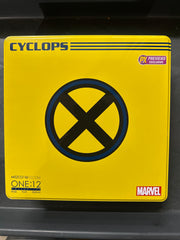 **Open Box**Mezco One 12 Marvel Universe Classic Cyclops PX Previews Exclusive Action Figure