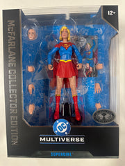 Mcfarlane Toys DC Collector Edition Supergirl PLATINUM EDITION Action Figure