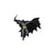 MAFEX Batman Knight Crusader Batman (Black Ver.) Action Figure