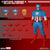 **Pre Order**Mezco One 12 Captain America Silver Age Edition Action Figure