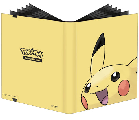 POKEMON Pikachu 9 Pocket Pro Binder Toyz in the Box POKEMON Pikachu 9 Pocket Pro Binder Toyz in the Box