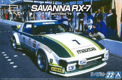 Aoshima 1/24 MAZDASA22C RX-7 Daytona '79 Model Kit