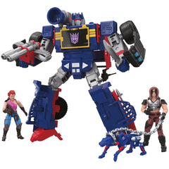 Transformers Collaborative G.I. Joe Soundwave Dreadnok Thunder Machine, Zartan & Zarana Action Figure