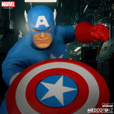 **Pre Order**Mezco One 12 Captain America Silver Age Edition Action Figure