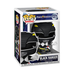 **Pre Order**Funko Pop Mighty Morphin Power Rangers 30th Anniversary Black Ranger 1371 Vinyl Figure