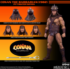 **Pre Order**Mezco One 12 Conan The Barbarian (1982) Pit Fighter Edition Action Figure