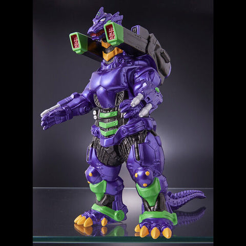 evangelion monsters Movie Monster Series Godzilla x Evangelion Type-3 Kiryu EVA Unit 01 Fi – Toyz in the Box