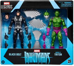 **Pre Order**Marvel Legends Black Bolt and Marvel's Triton Action Figure