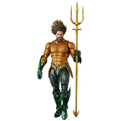 **Pre Order**MAFEX Aquaman and the Lost Kingdom Aquaman (Gold & Green Suit) 267 Action Figure
