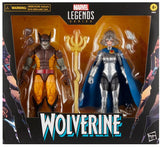 Marvel Legends Brood Wolverine and Lilandra Neramani 2 Pack Action Figure