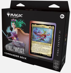 Magic the Gathering Final Fantasy Commander Deck Revival Trance