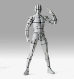 S.H. Figuarts Body-Kun - Sports - Edition Wire Frame (Gray Color ver.) Action Figure