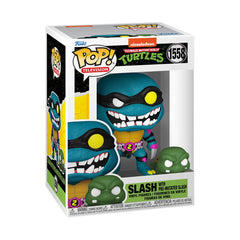 Funko Pop Teenage Mutant Ninja Turtles Slash with Pre Mutated Slash 1558 Vinyl Figure
