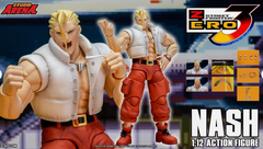 Storm Arena Street Fighter Zero 3 Nash BBICN Limited Edition 1/12 Action Figure