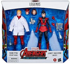 **Pre Order**Marvel Legends Avengers Beyond Earth's Mightiest Hank Pym (Giant-Man) & Janet Van Dyne (Wasp) Action Figure