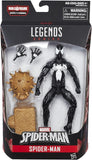 Marvel Legends Spider-Man Sandman BAF Spider-Man Black Suit Action Figure