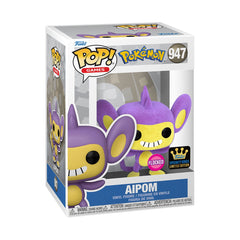 Funko Pop Pokemon Aipom Flocked Specialty Series 947 Vinyl Figure