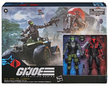 **Pre Order**Hasbro G.I. Joe Classified Series Snake Eyes & Varmint ATV vs. Stealth Viper & Cobra Stealth Flight Pod (Trubble Bubble) Action Figure