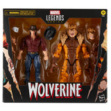 Marvel Legends Wolverine 50th Logan vs Sabretooth Action Figure