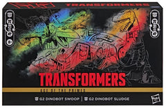 Transformers Generations Selects Age of the Primes G2 Universe Dinobots Swoop and Sludge Action Figure