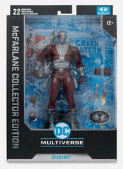 Mcfarlane Toys DC Collector Edition Deadshot #35 PLATINUM EDITION Action Figure