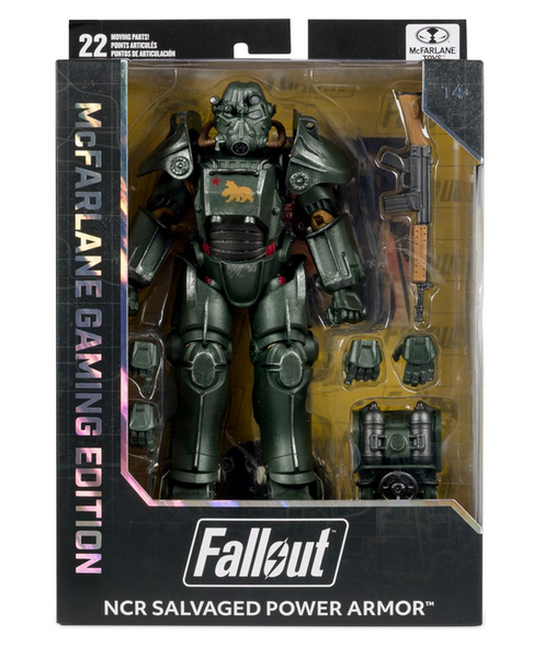 **Pre Order**Mcfarlane Toys Gaming Edition Fallout NCR Salvaged Power ...