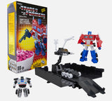Transformers SDCC 2026 Optimus Prime & Autobot Jazz Cereal Box Action Figure