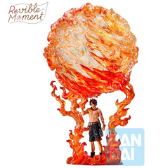 **Pre Order**Bandai Ichibansho Portgas.D.Ace (Impact Log) "One Piece", Revible Moment Figure