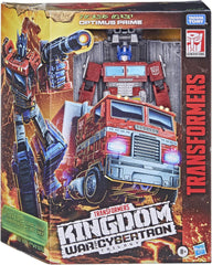 Transformers Kingdom WFC Trilogy Leader Optimus Prime Action Figure