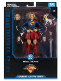 **Pre Order**Mcfarlane Toys DC Deluxe Theatrical Edition Supergirl & Baby Krypto "Supergirl" Action Figure