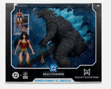 **Pre Order**Mcfarlane Toys DC Multiverse Wonder Woman vs Godzilla Action Figure