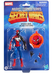 Marvel Legends Secret Wars Spider-Man (Alien Costume) Action Figure