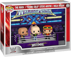 Funko Pop WWE Wrestlemania 30 Deluxe Moment with Case Opening Toast Vinyl Figure