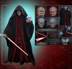 Hot Toys 1/6 Scale Star Wars Palpatine (Darth Sidious) MMS805 Action Figure