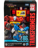**Pre Order**Transformers Studio Series 86 Voyager Autobot Blaster & Eject Action Figure