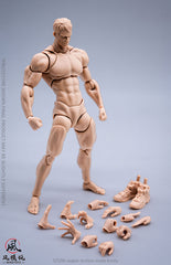 Wind Toys 1/12 Super Action Male Body White Action Figure