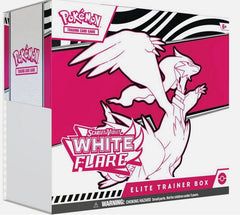 POKEMON Scarlet & Violet White Flare ETB Elite Trainer Box