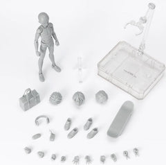 **Pre Order**S.H. Figuarts Body-Kun - School Life - Edition DX SET (Gray Color Ver.) Action Figure