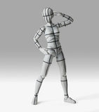 S.H. Figuarts Body-Chan - Sports - Edition Wire Frame (Gray Color ver.) Action Figure