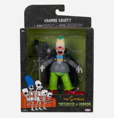 Jakks Pacific The Simpsons 5 Inch Treehouse of Horror Vampire Krusty the Clown Action Figure