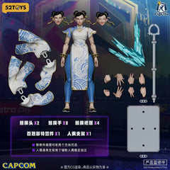 52Toys 1/12 Street Fighter 6 Chun-Li Action Figure