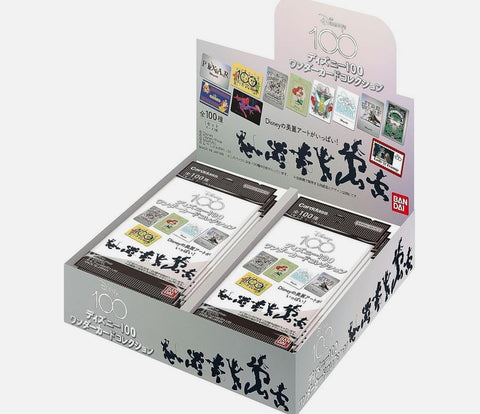 disney 100 years booster box Disney 100 Wonder Card Collection Japanese Booster Box – Toyz in the Box