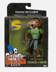 Jakks Pacific The Simpsons 5 Inch Treehouse of Horror Werewolf Ned Flanders Action Figure