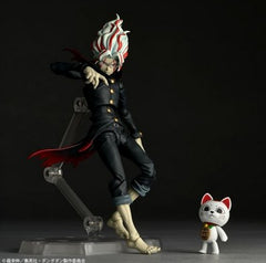 Revoltech Amazing Yamaguchi Dandadan Okarun Transformation Action Figure