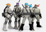 Loyal Subjects AXN TMNT Black and White 4 Pack